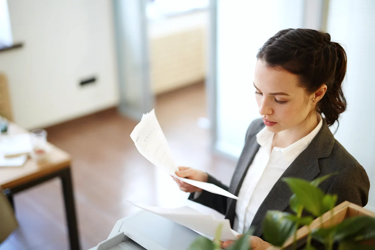 DUI Case Document Review Reviewing documents while preparing a DUI defense case