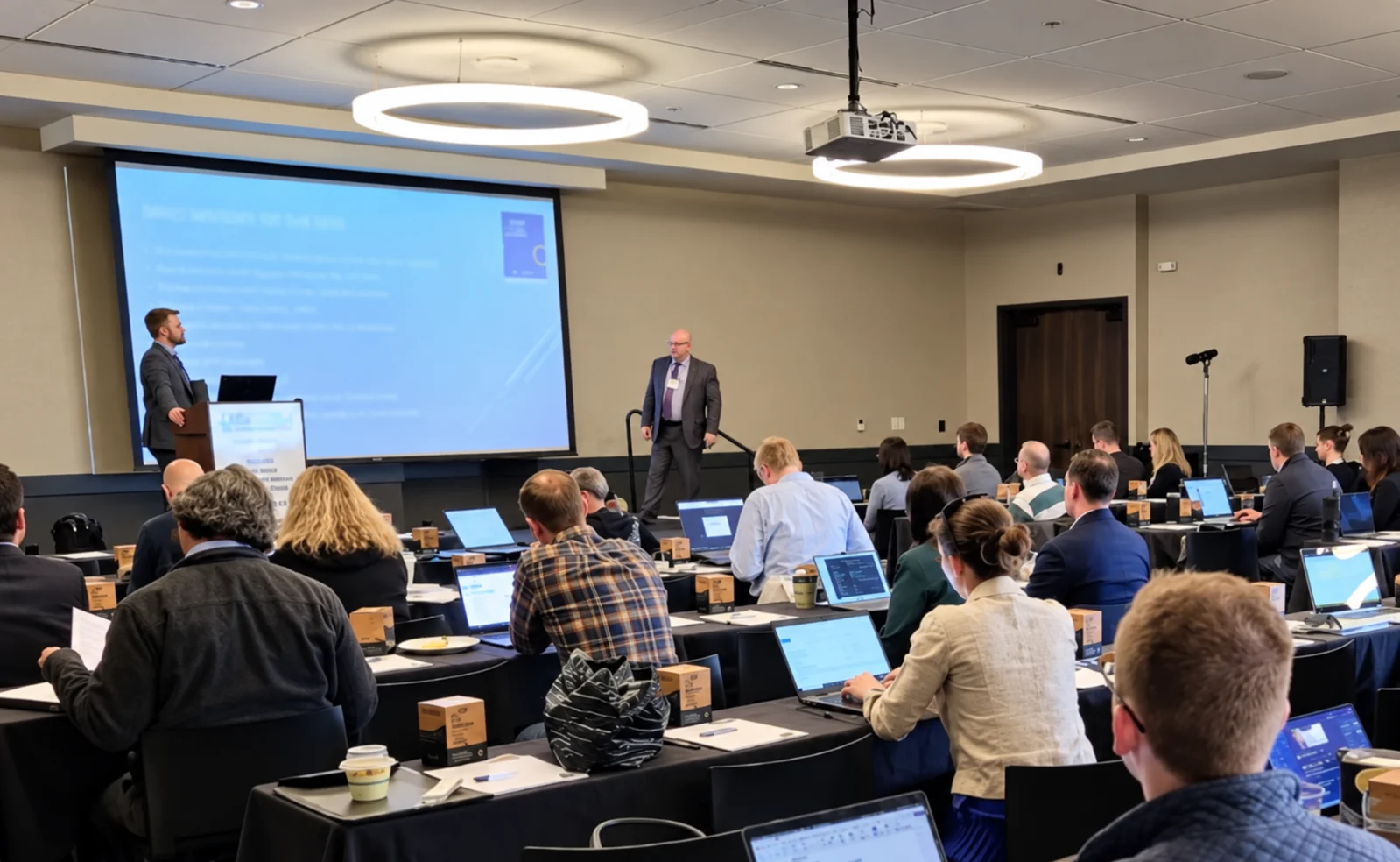 Reid DeChant presenting with David Keech at the 2025 Colorado Criminal Defense Bar DUI Conference